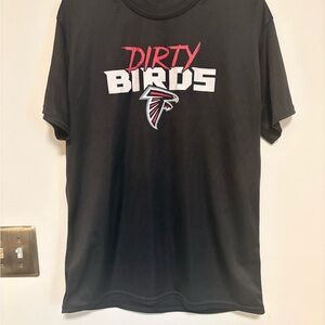 Atlanta Falcons Dirty Birds T-Shirt Men’s Large Black NFL Football Graphic Tee